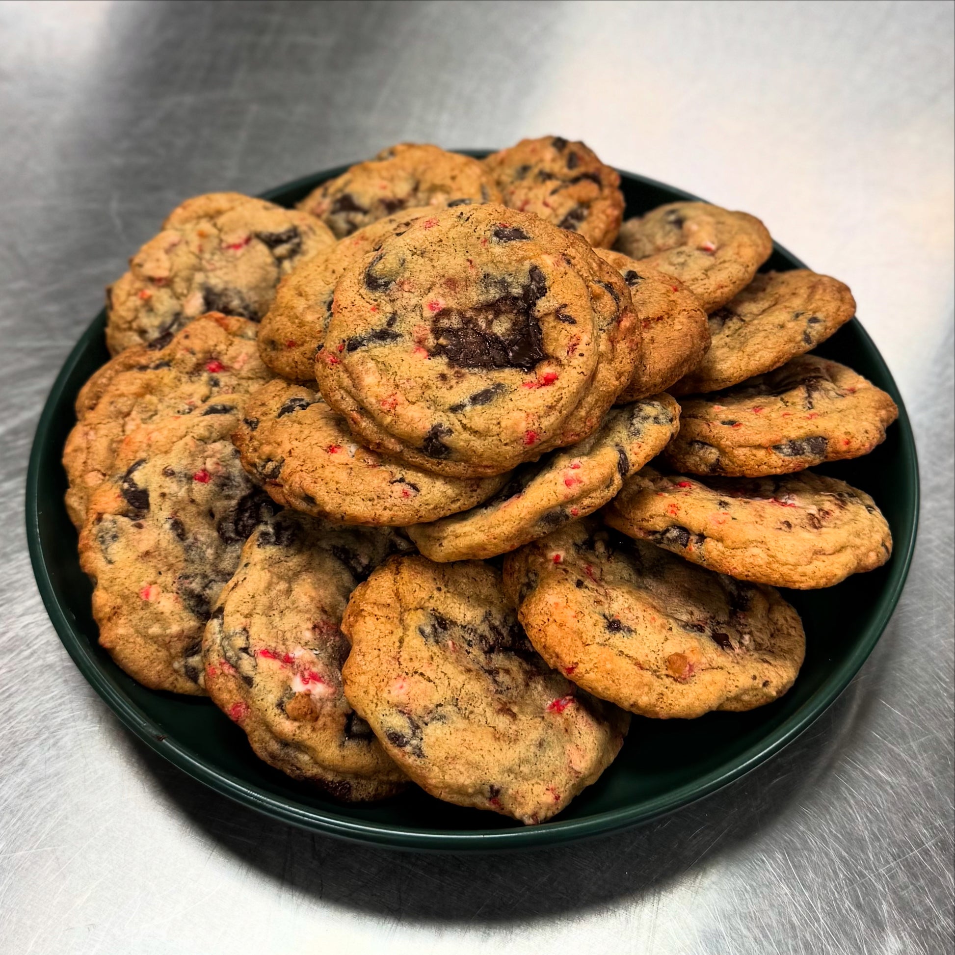 Peppermint Chip Cookies