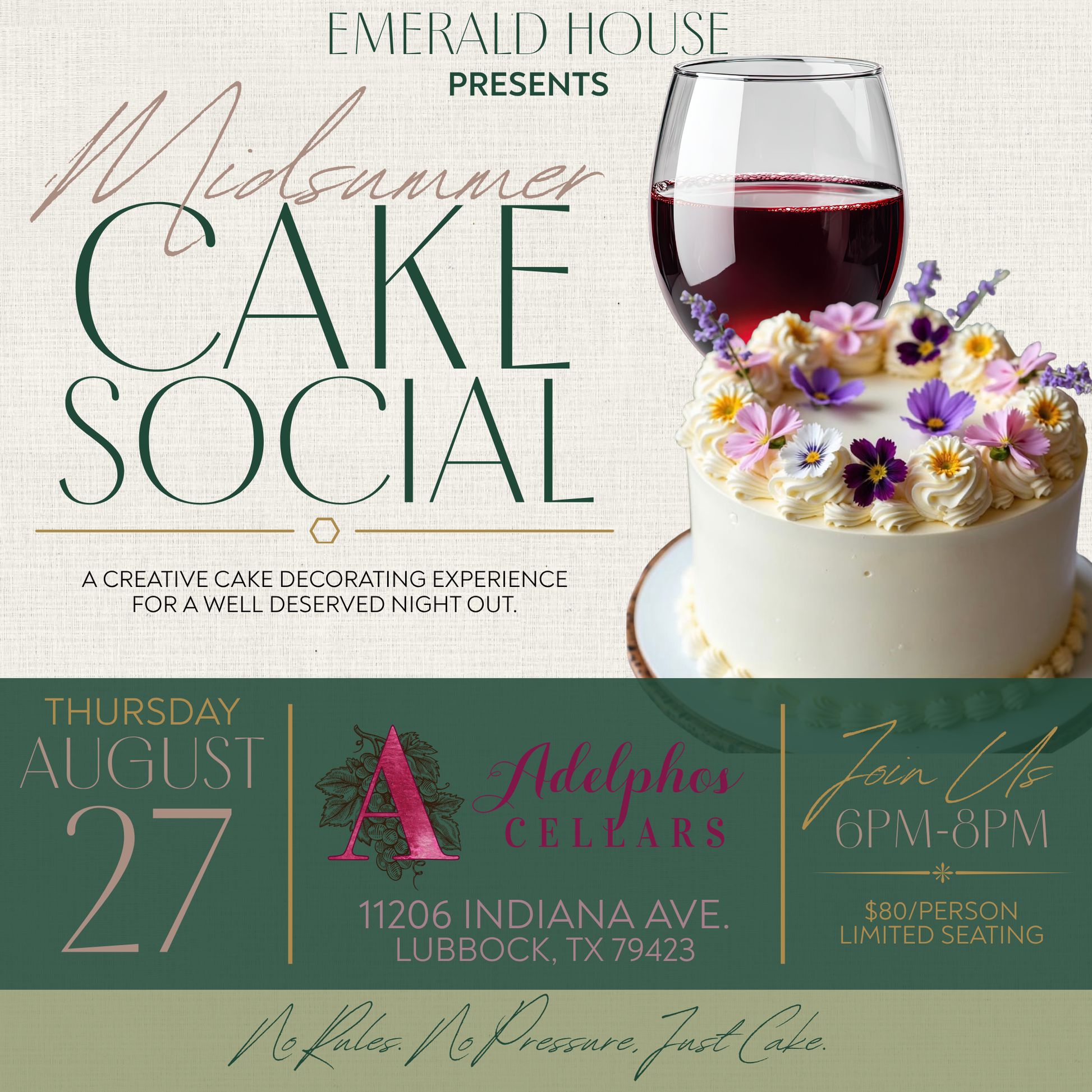 Midsummer Cake Social