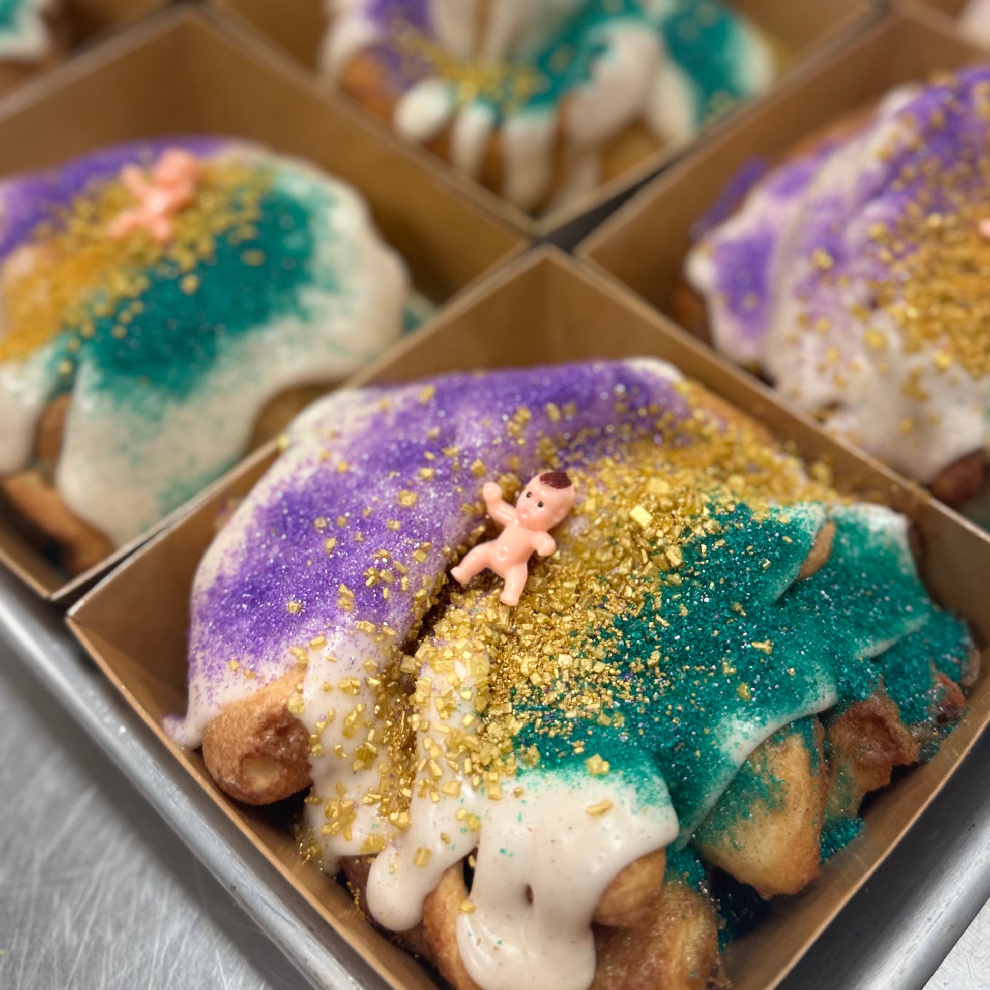 Mini King Cake