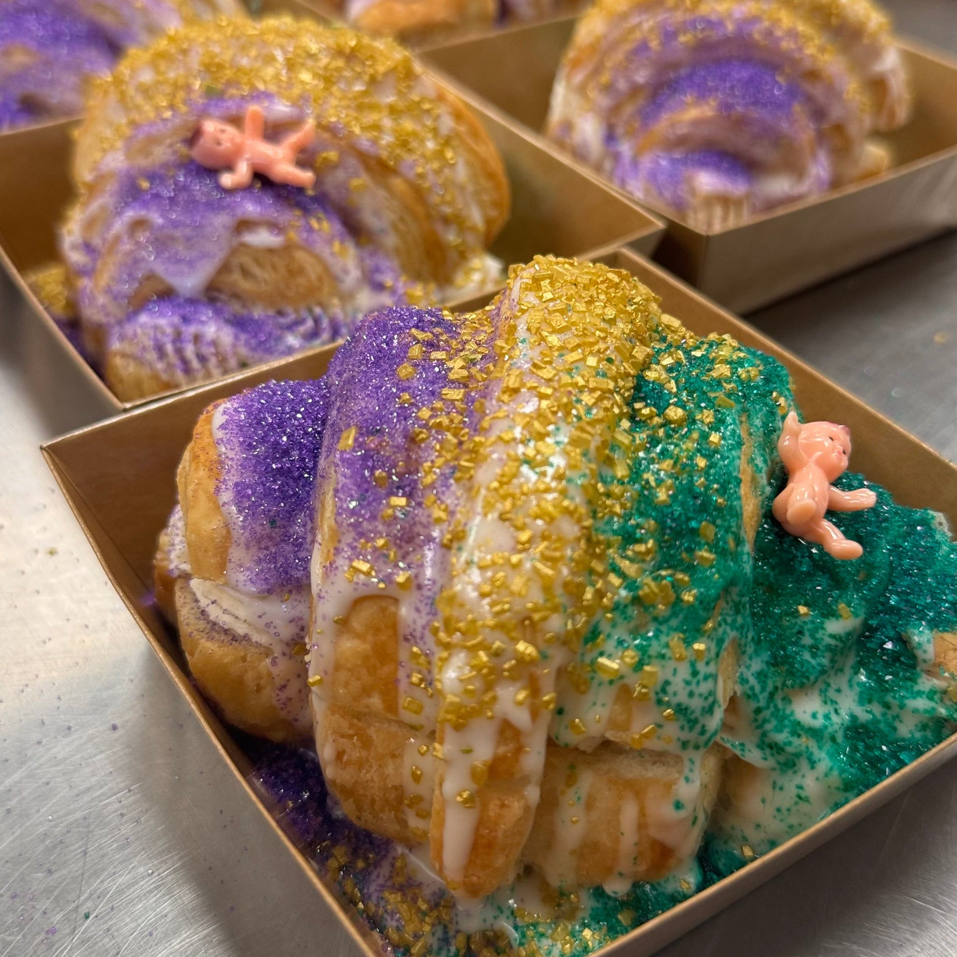 King Cake Croissant